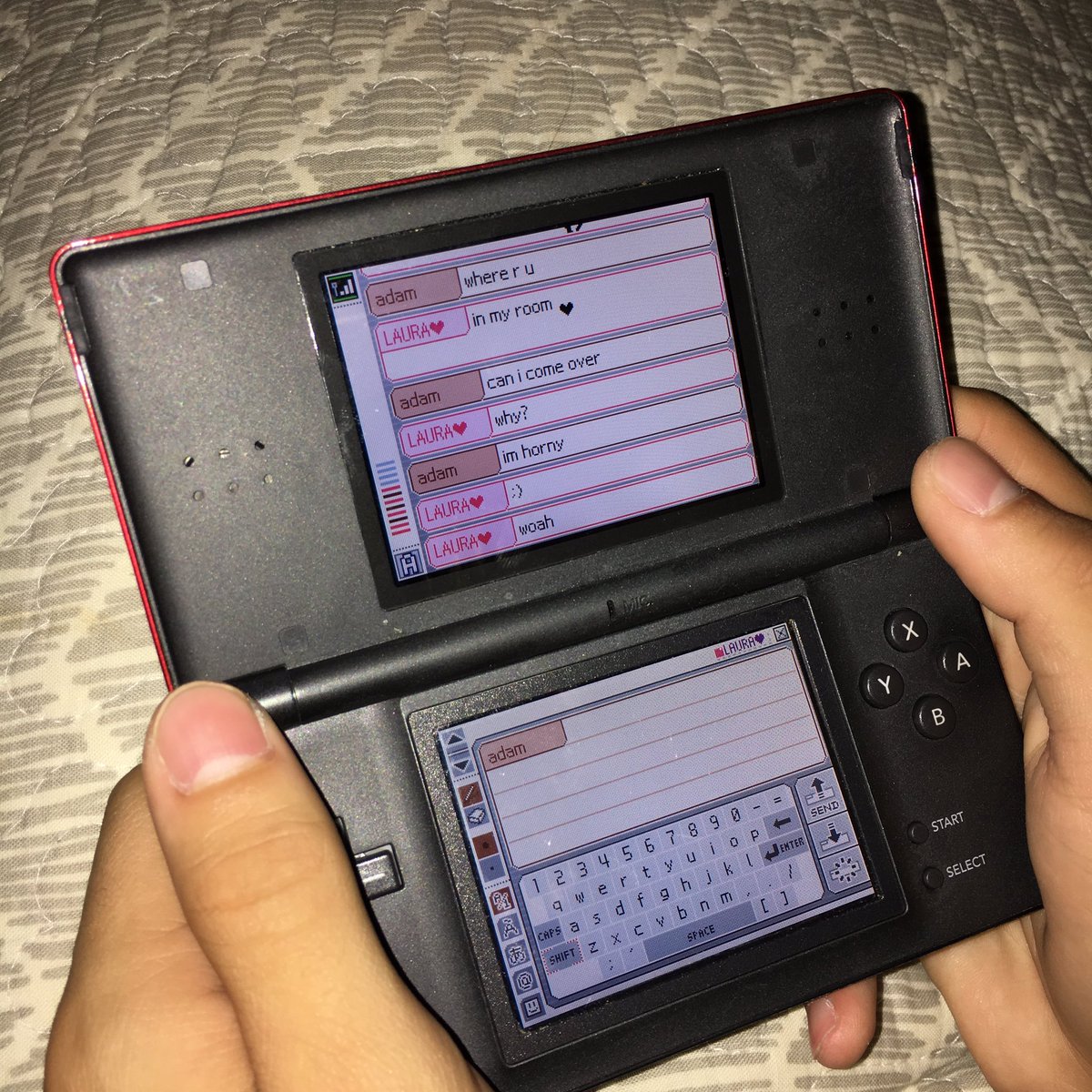 patrick_galvez1's tweet photo. CAUGHT MY COUSIN TRYNA GET SOME PUSSY OVER PICTOCHAT. HES IN THE 7Th GRADE https://t.co/lcuqJtqYsq
