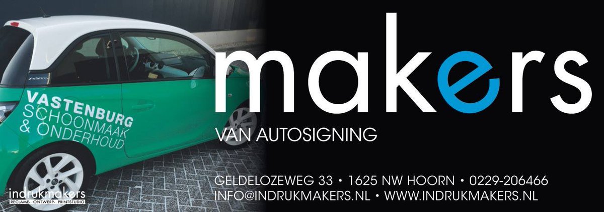Indrukmakersbv's tweet image. #autosigning #opvallendopweg #reclame #ontwerp