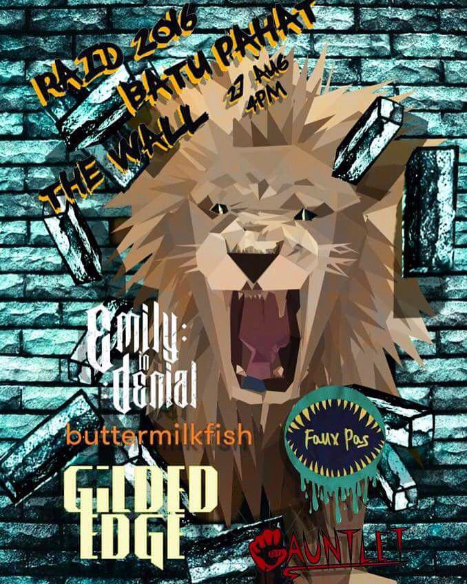 LAST NIGHT WAS SICK FRESH... Malaysia, YOU'RE NEXT. Catch us @ The Wall in Batu Pahat! It's a free gig not to miss 😏