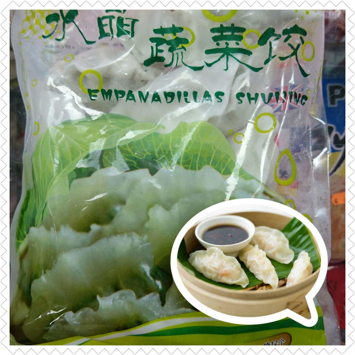 hiperoriente1's tweet photo. También disponemos productos para vegetarianos como estas Empanadillas, riquísimas para hacerlas al vapor. https://t.co/j19rfRXFLF