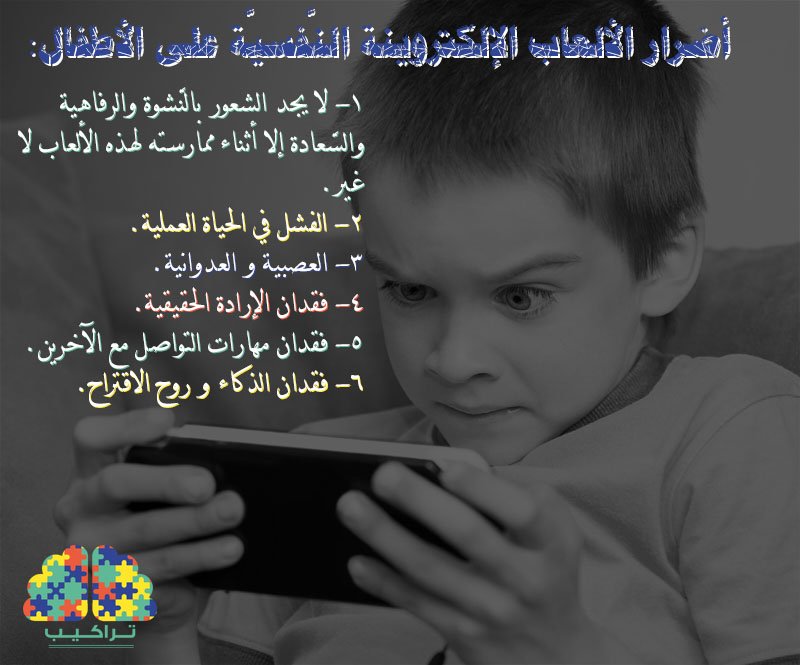 اضرار الالعاب الالكترونية على الاطفال Pdf