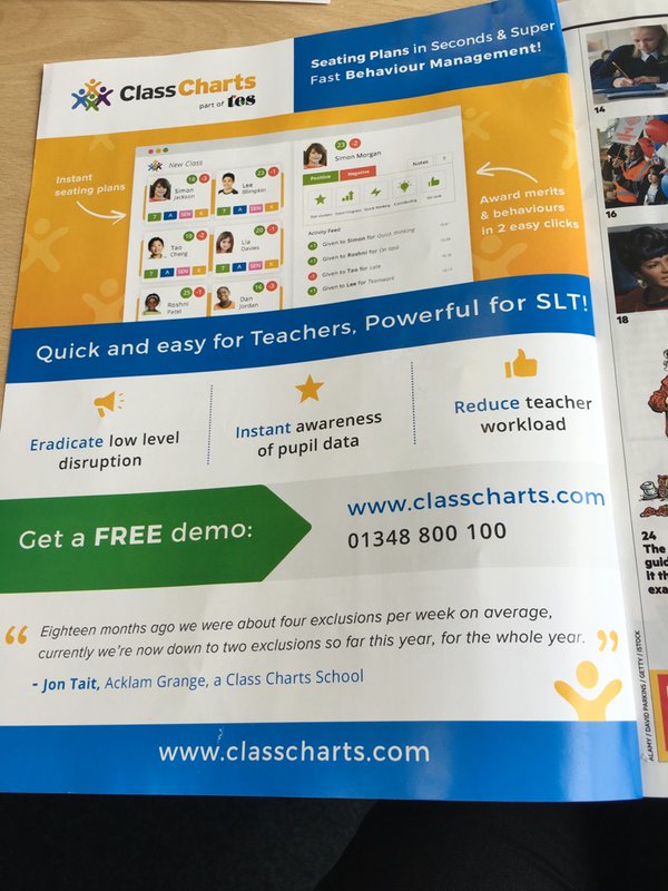 Class Charts For Teachers