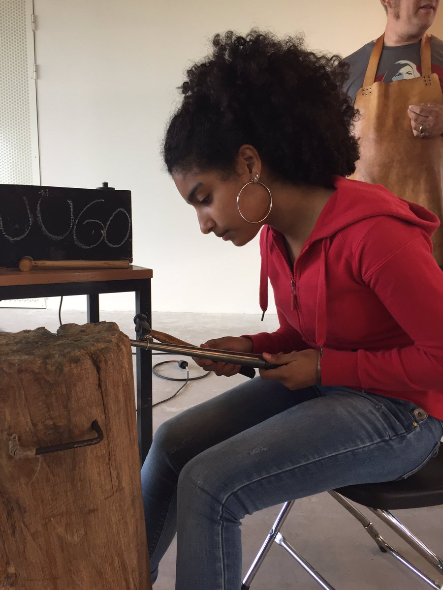 Almost all our makers are standing indoor. So come @Marineterrein_A and Lets get inspired!