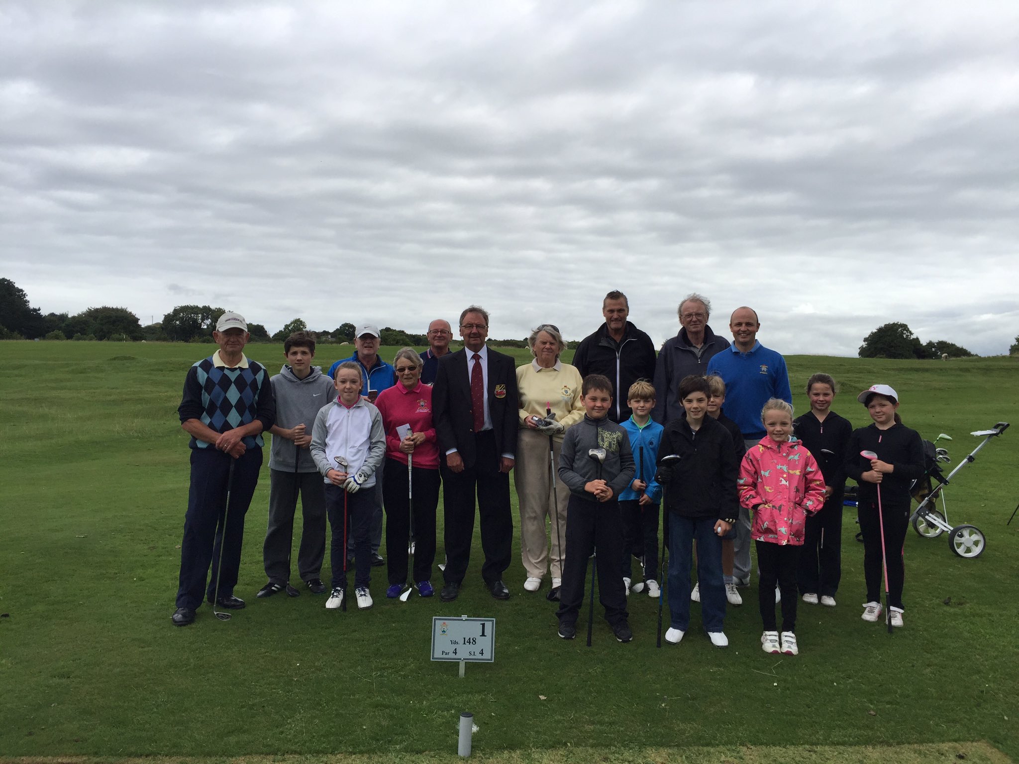 Holywell Golf Club on Twitter "golfunionwales The captain opens the