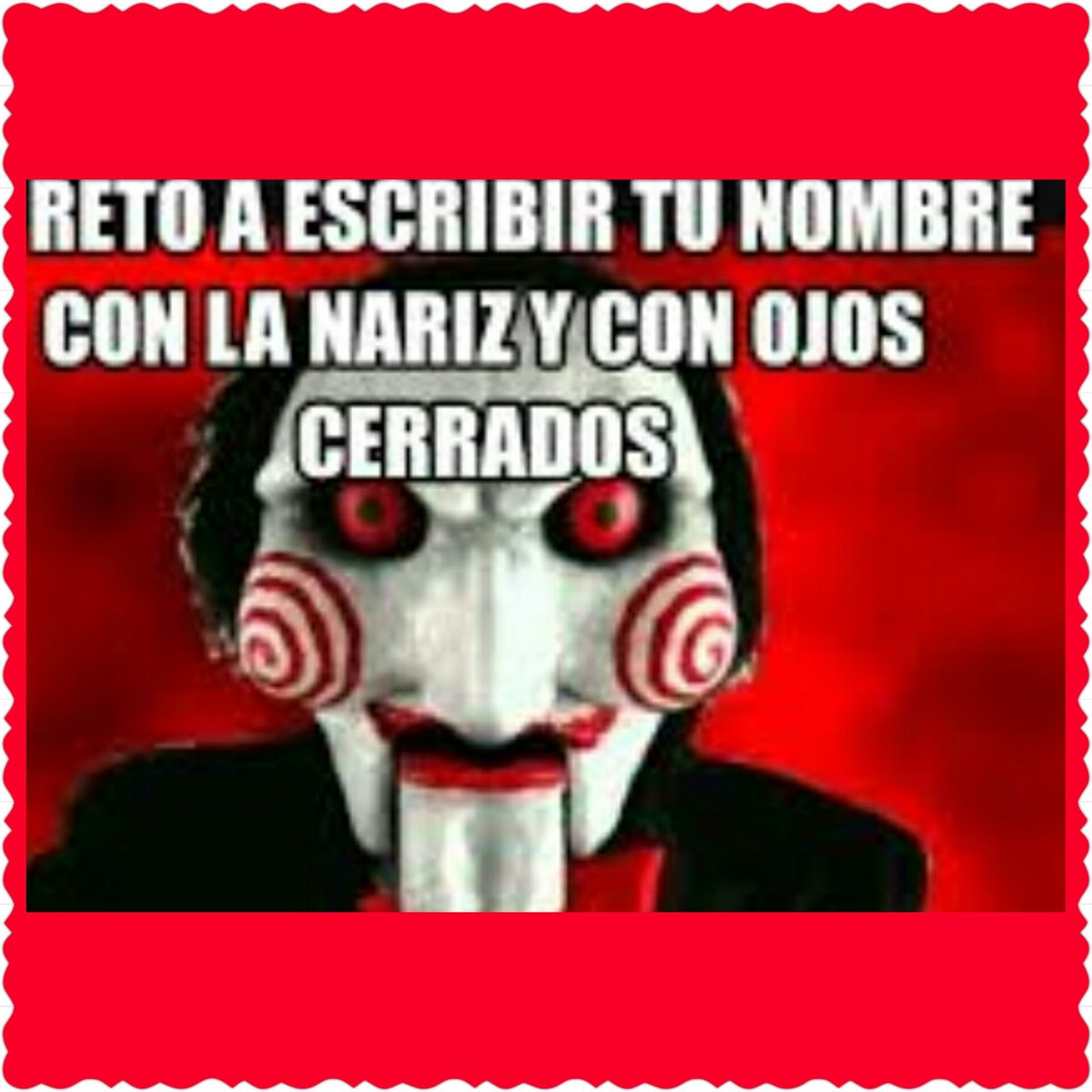 Nuriasalafh's tweet image. @SonyMusicSpain @CD9 #RetoCoder les reto a escribir el nombre con la nariz y ojos cerrados #Codersespañolas