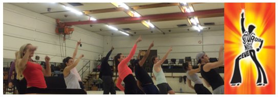 cchjnb's tweet photo. Our Stephanie Mangano, (@Tash_vdm), rehearsing @SatNightFevSA dance routines with #VanessaNicolau. https://t.co/dLZ2AxMHrU
