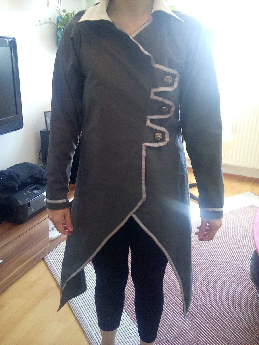 SeraphLife's tweet photo. Cosplay progress #suzaku #kururugi #codegeass3 #akitotheexiled @Retro_Edgar for @Connichi saturday https://t.co/0lyJz0GRsi