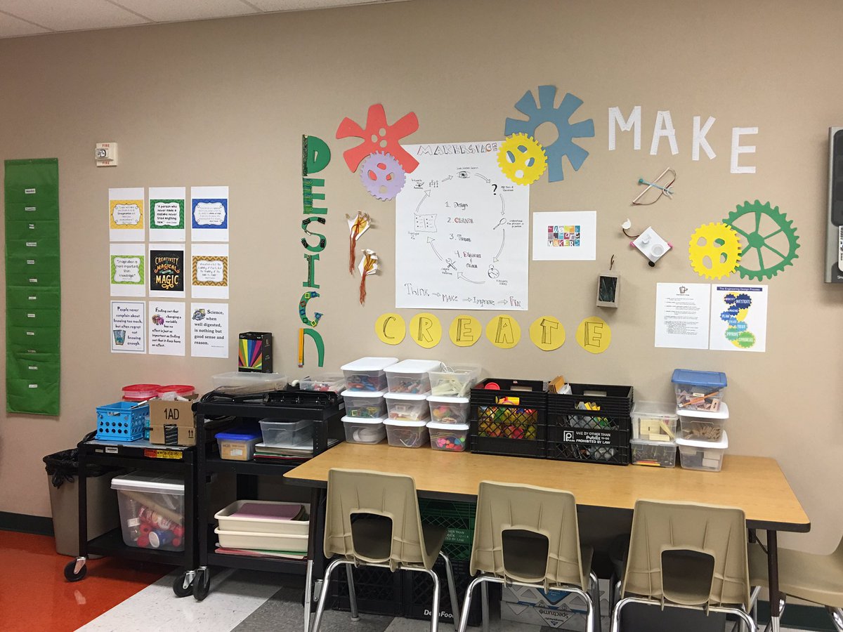 ChouinardJahant's tweet image. #makered #makerspace #makerslowchat #edtech. This is mine. Monday is the 1st day of school, will add donations then.