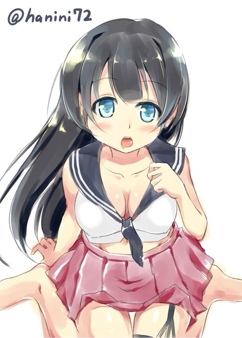 #艦これ版深夜の真剣お絵描き60分一本勝負 
#艦これ版真剣お絵描き60分一本勝負_20160821
初参加。阿賀野たんむちむちしてて可愛いお
時間配分難しいですね('ω`) 