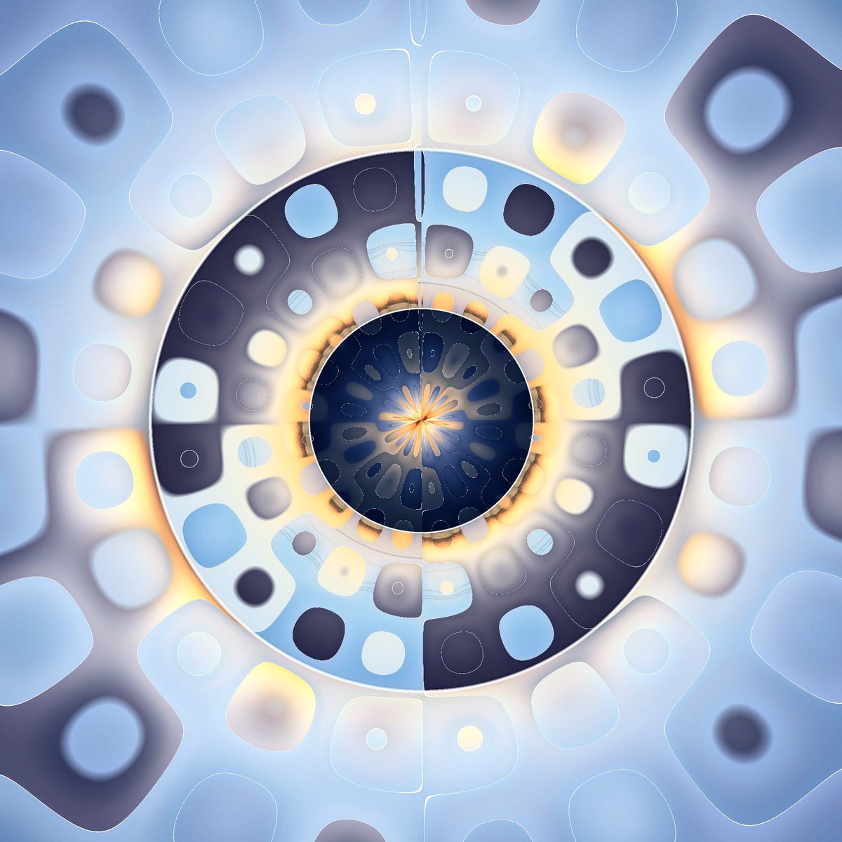 LarryTenney's tweet image. When @BobWeinstein&apos;s sunset sky grid gives way to your art | @EnlightApp @brainfevermedia @TheCircularApp