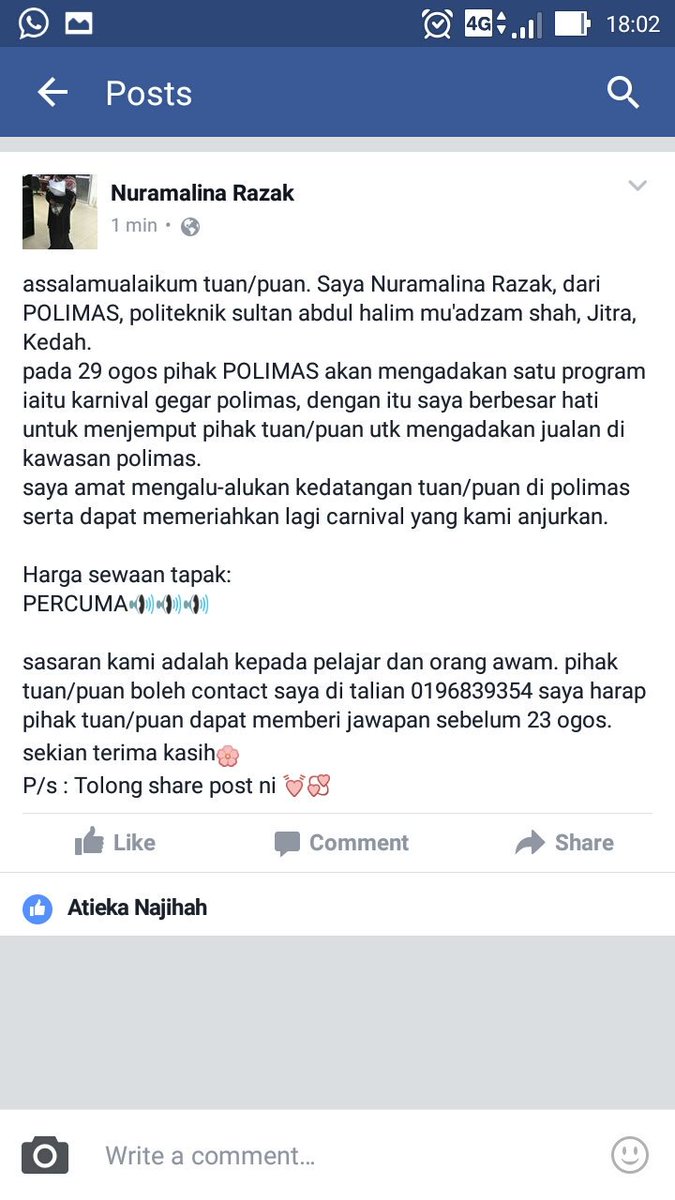 seshaldistauns's tweet photo. Do help mel guys. 
Kalau tak ada, tolong RT pun jadilah 💞💕
#GegarPOLIMAS
#POLIMAS https://t.co/hCKzLoGcRL