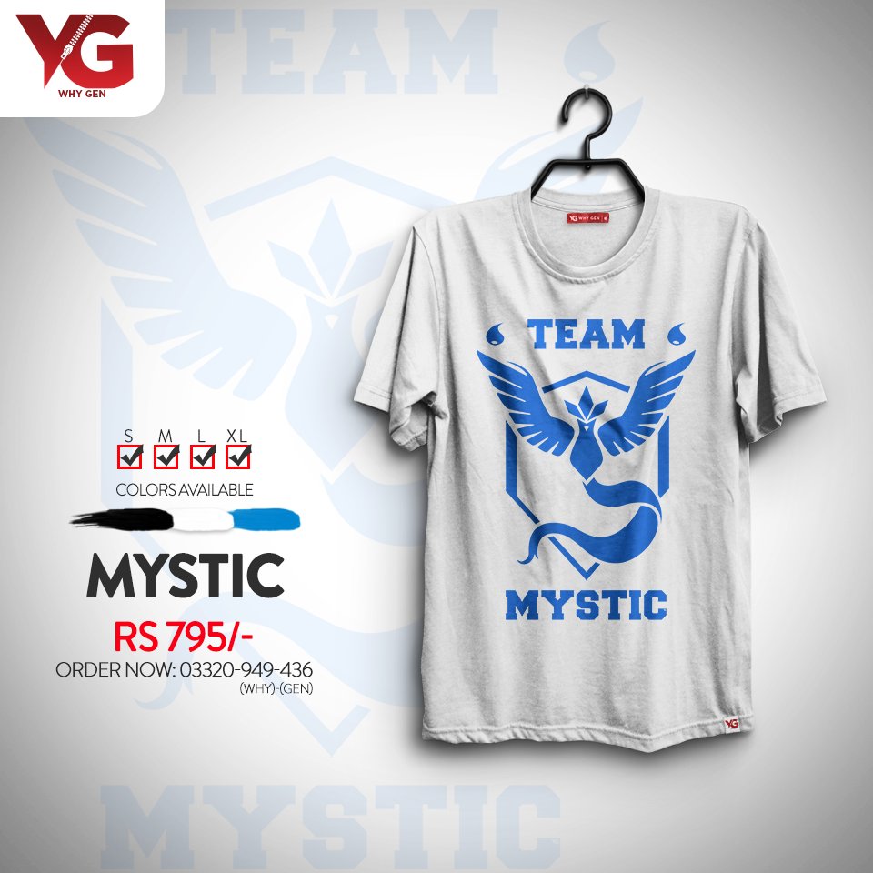 WhyGenApparel's tweet photo. Team Mystic - Logic and Wisdom.
Get your Team Mystic T-shirt, inbox us on facebook.
#teammystic #pokemongo #whygen https://t.co/x8zJo0xeXd