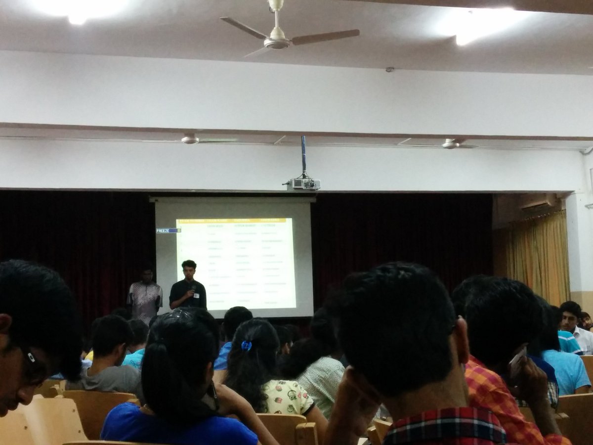 vvce_aspera's tweet photo. Product presentations! #AsperaInduction #Aspera https://t.co/W5rQvy3ViC