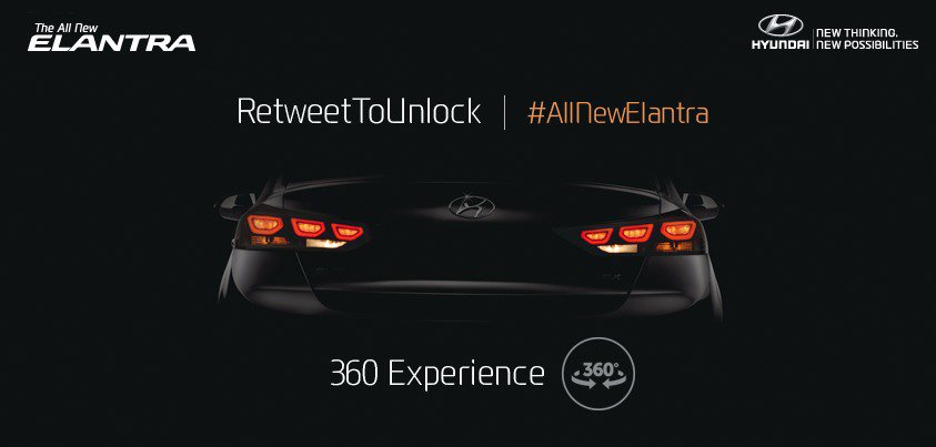 Excitement is building up! RT now and be the first one to witness the 360 Experience of #AllNewElantra