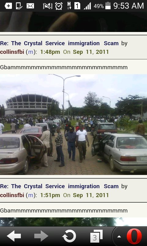tosinolaseinde's tweet photo. #OldScam
About 8000 people paid ~N70000 each to travel to Canada, departing from National stadium😂
I'm in shock!😑😂😑 https://t.co/xN2t9aoXsa