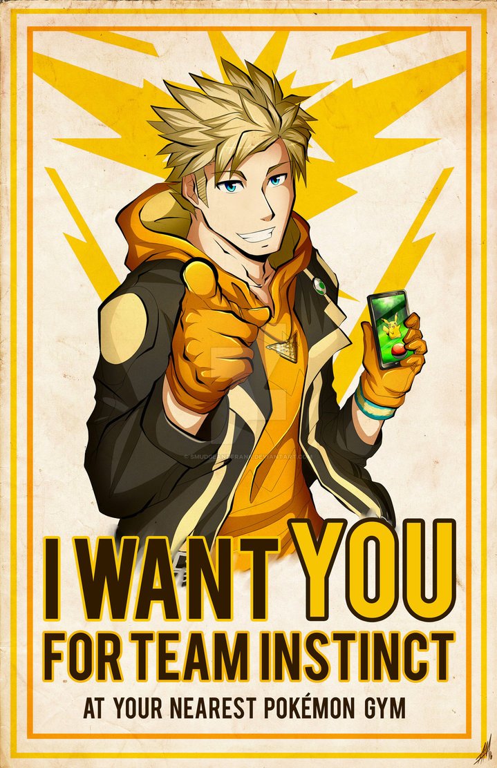 PokemonGoNews's tweet image. #TeamMystic #TeamInstinct &amp;amp; #TeamValor want you. Who do you choose? [credit] SmudgeAndFrank
smudgeandfrank.deviantart.com