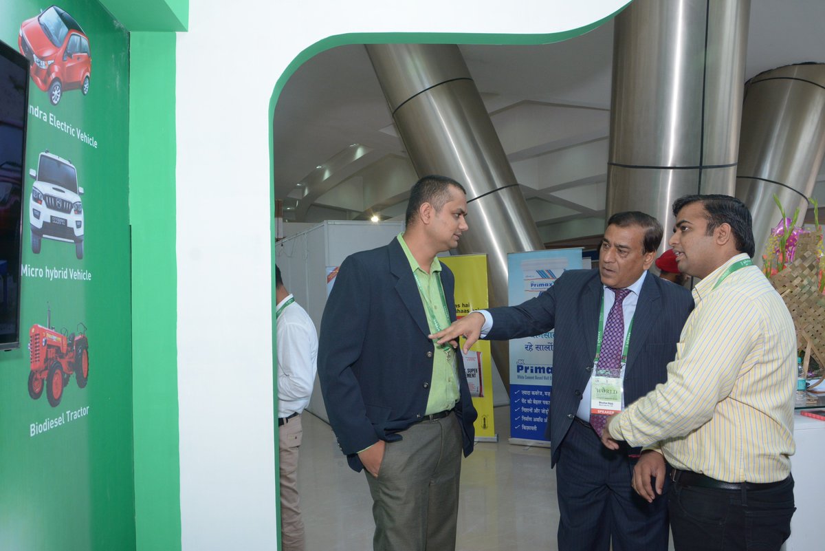 #Mahindra at World Renewable Energy #Technology Congress.
