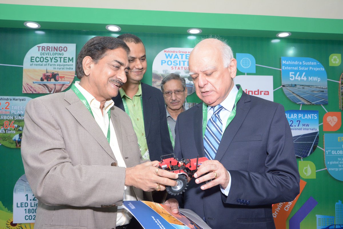 #Mahindra at World Renewable Energy #Technology Congress.