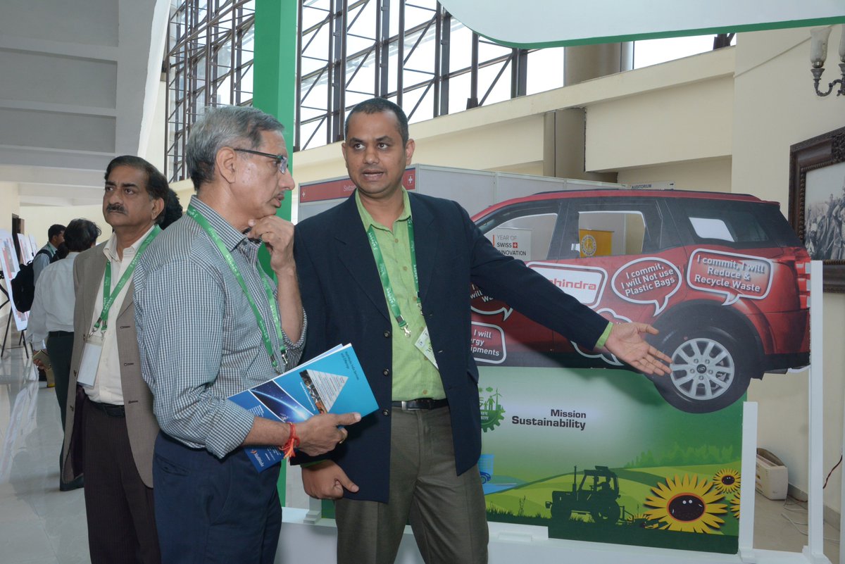 #Mahindra at World Renewable Energy #Technology Congress.