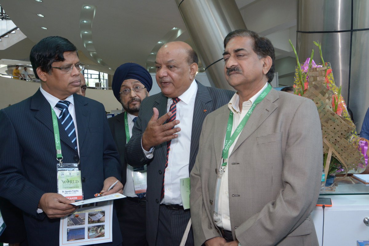 #Mahindra at World Renewable Energy #Technology Congress.