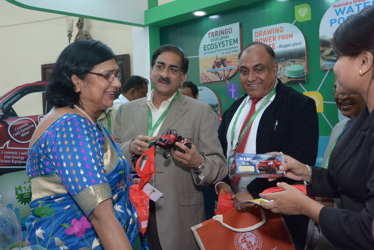 #Mahindra at World Renewable Energy #Technology Congress.