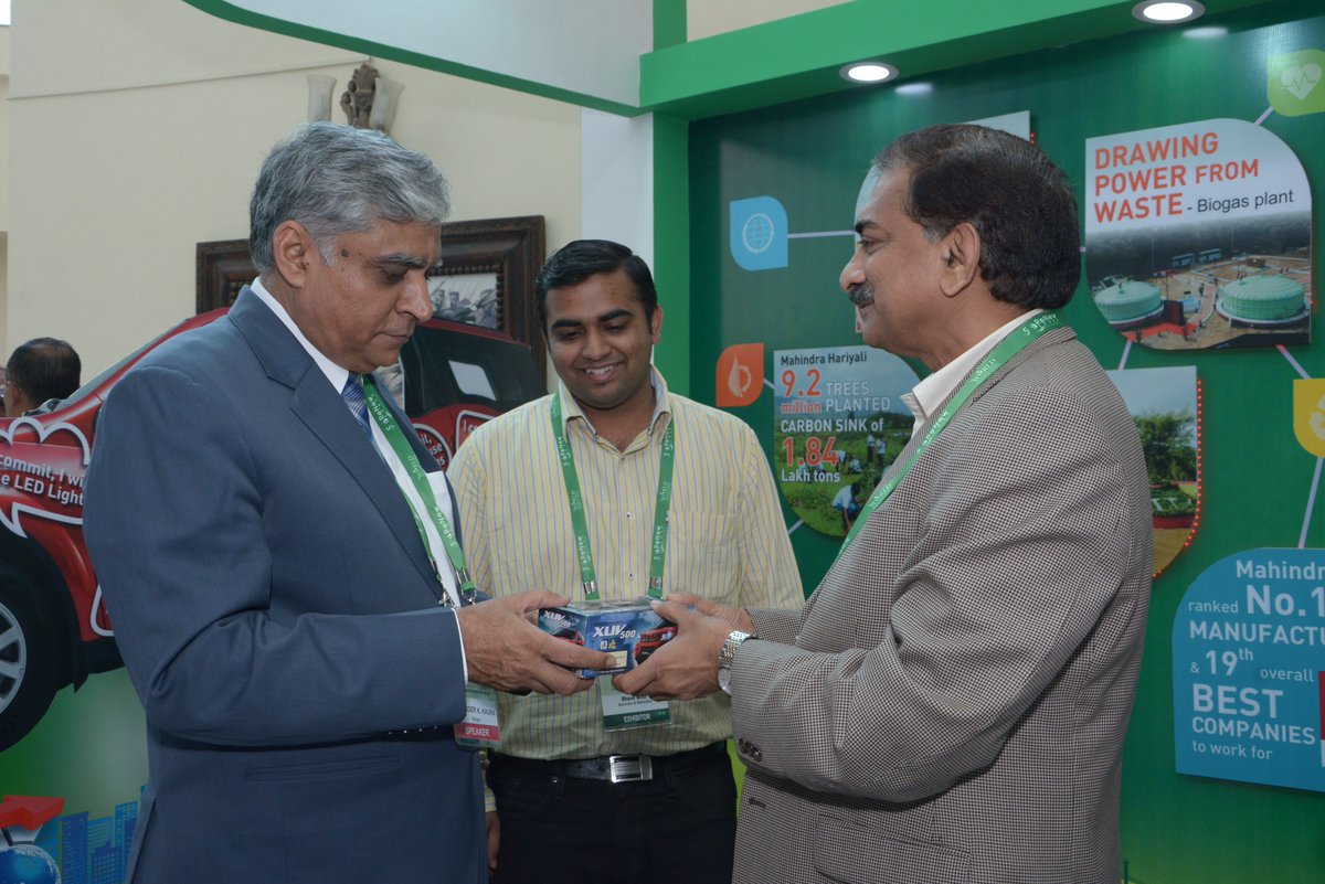 #Mahindra at World Renewable Energy #Technology Congress.