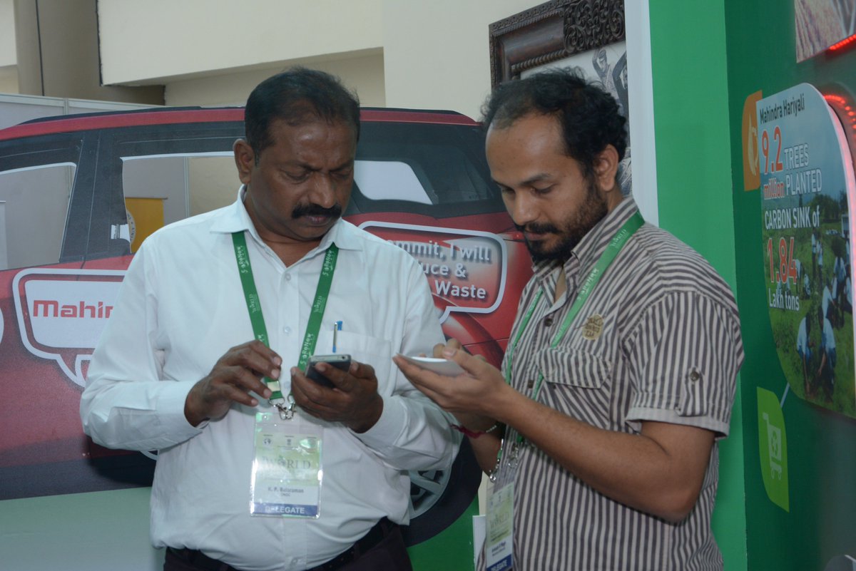 #Mahindra at World Renewable Energy #Technology Congress.
