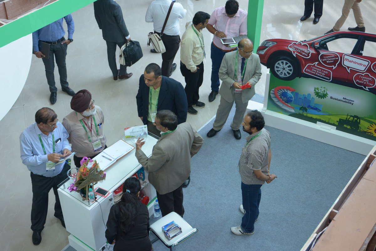 #Mahindra at World Renewable Energy #Technology Congress.