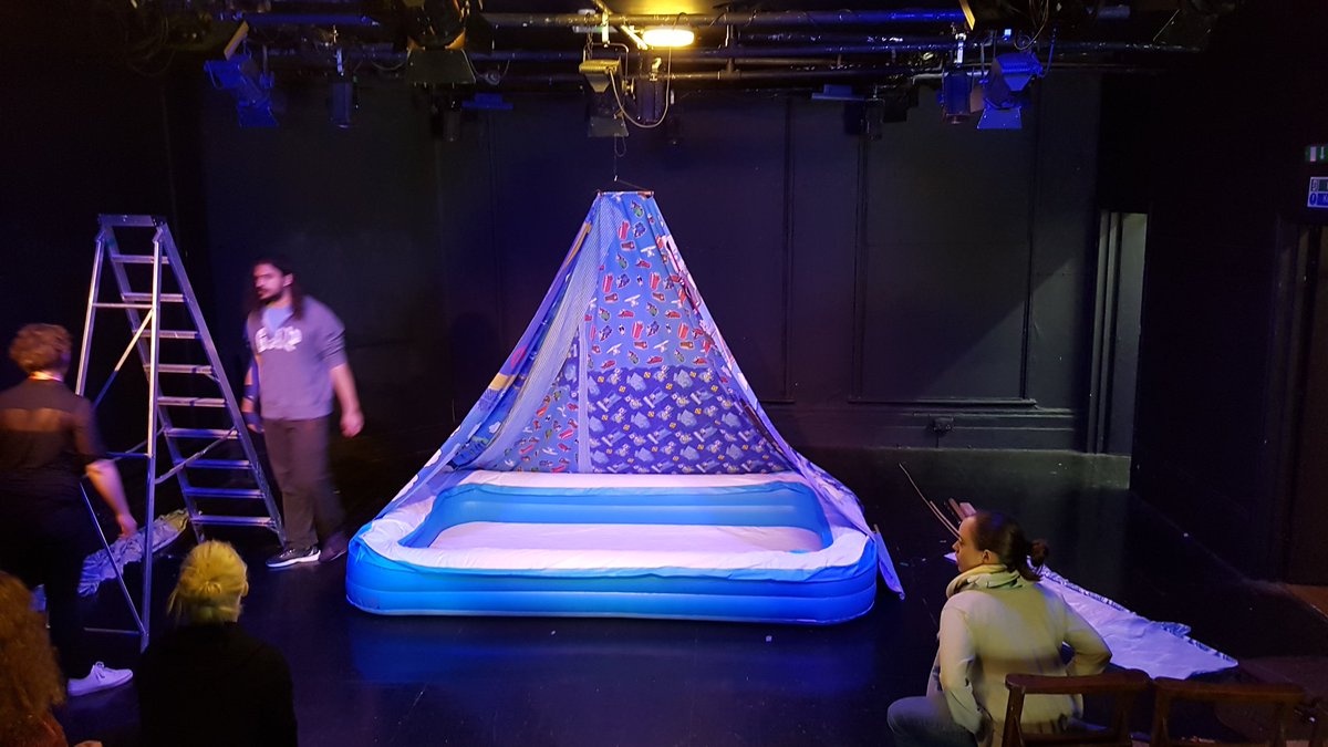 dirty_rascals's tweet photo. TODAY IS THE DAY! Currently teching for the opening night of #Thlides at @lionandunicorn @CamdenFringe https://t.co/r6IwaDVifT