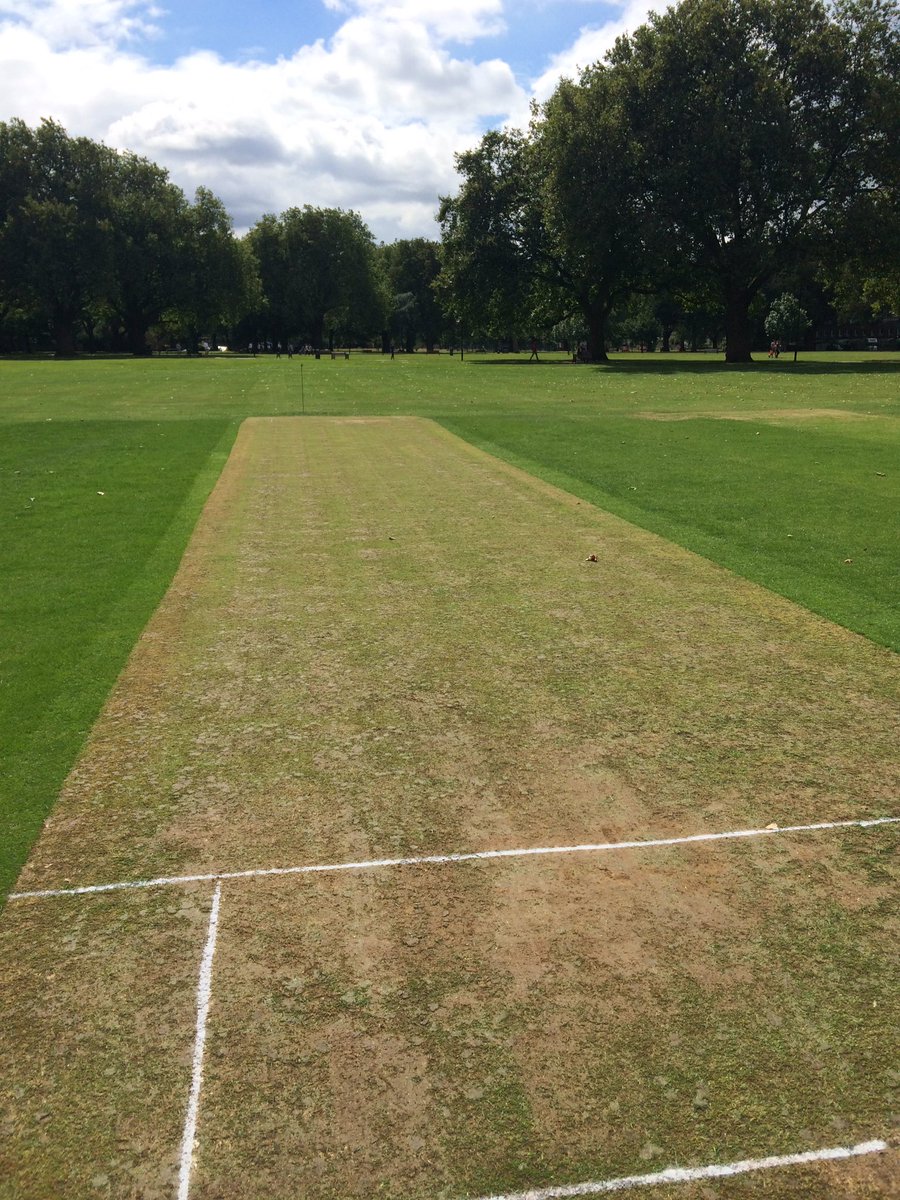 Weather set fine for our game against Homerton. Pitch looks a classic sticky dog.