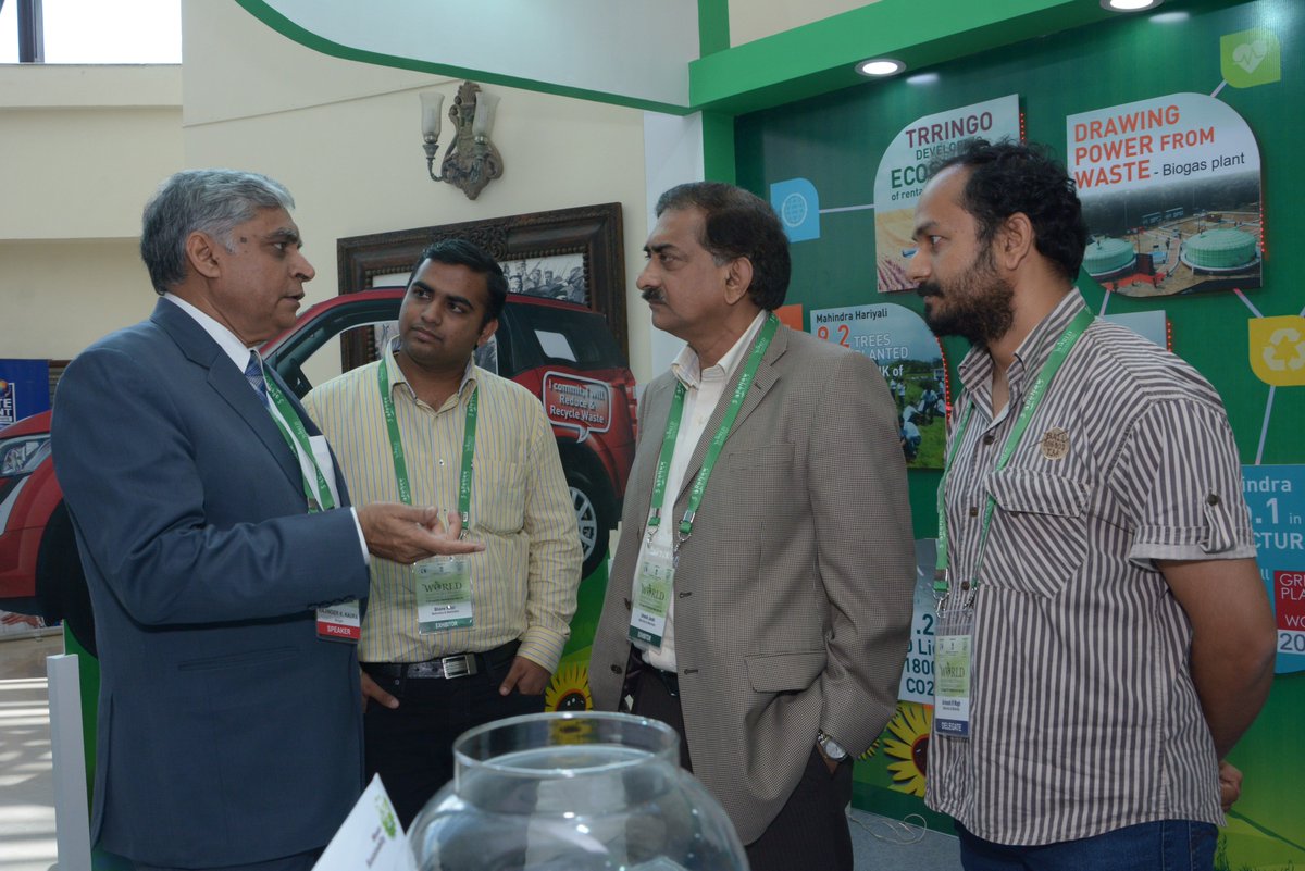 #Mahindra at World Renewable Energy #Technology Congress.