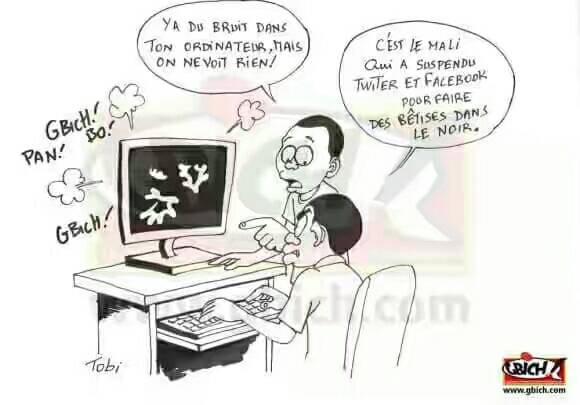 malimanie's tweet photo. #MaliOffline pour "faire des bêtises dans le noir" MDR 😂😂😂 #Mali https://t.co/EX227CvlYA
