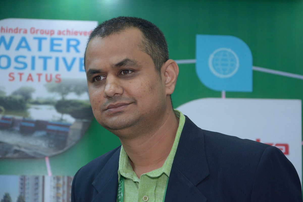 #Mahindra at World Renewable Energy #Technology Congress.