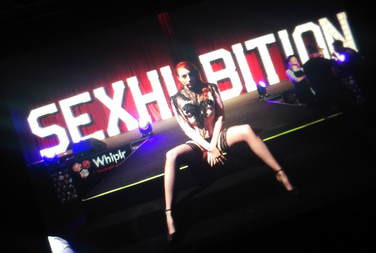 MarkPhotoUK's tweet photo. A bit of "back of camera" action @SexhibitionUK https://t.co/iD6TdtN9N5