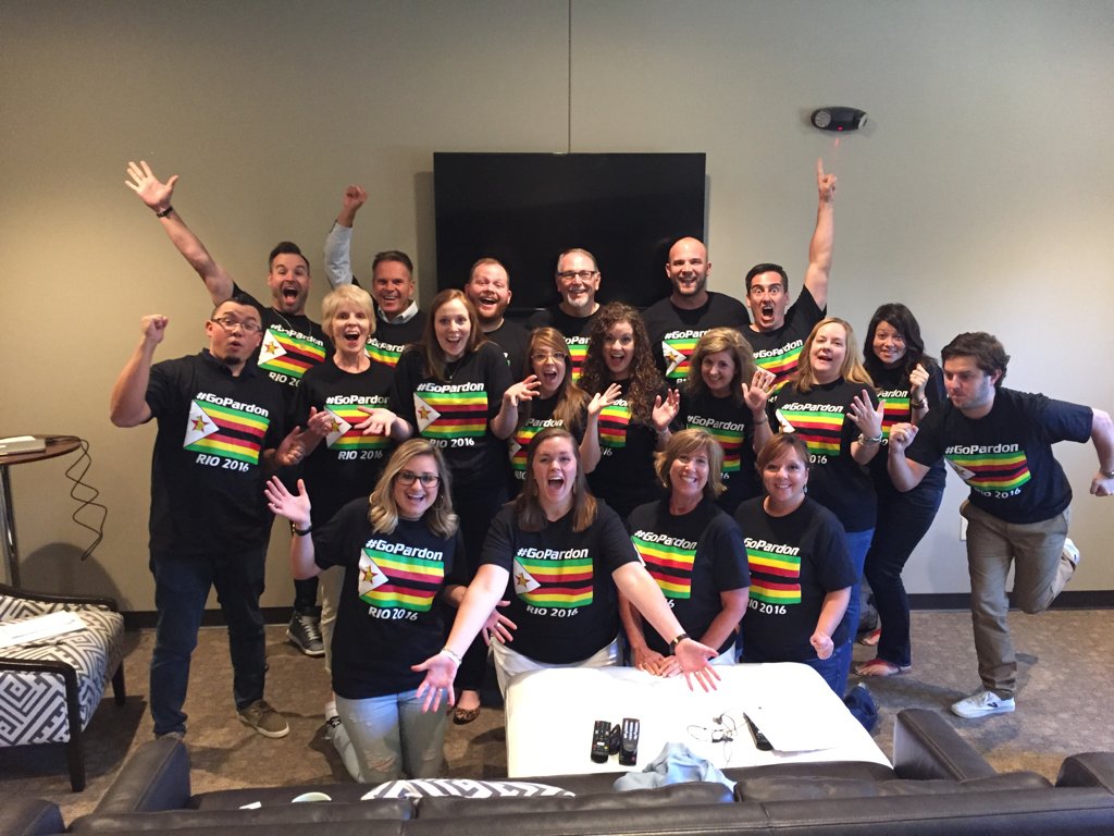 stevenscreek's tweet photo. We're cheering on @niceparrd! Finish strong, friend! #runwithpardon https://t.co/BZmhaExVM1