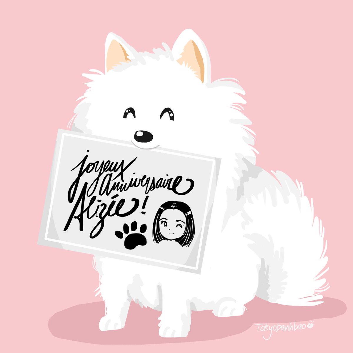 Tokyobanhbao On Souhaite Un Tres Joyeux Anniversaire A Mellealizee Avec L Aide De Son Petit Jon Snow Tokyobanhbao On Souhaite Un Tres Joyeux Anniversaire A Mellealizee Avec L Aide De Son Petit Jon Snow
