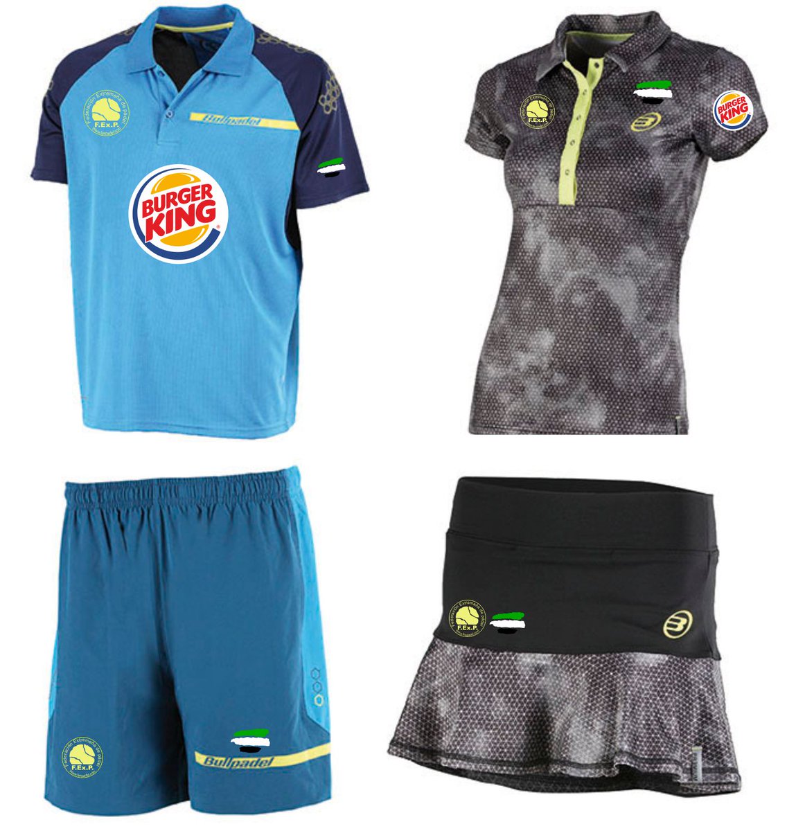 Quieres una equipacion oficial de la selección extremeña de padel?. Retuitea y podrá ser tuya.