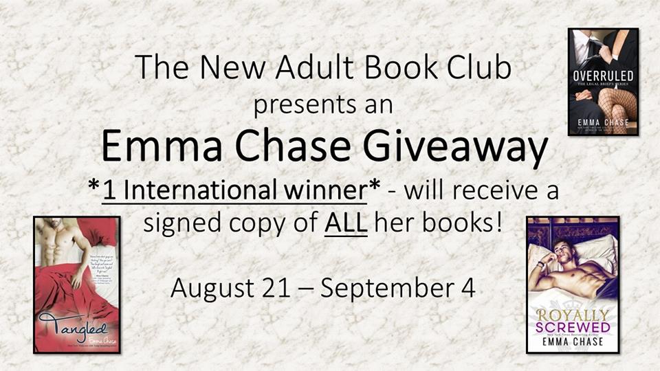 Amazing Giveaway with fab   <a href="/EmmaChse/">Emma Chase</a> . Win a Signed set of ALL OF HER BOOKS. Enter here goodreads.com/topic/show/182…