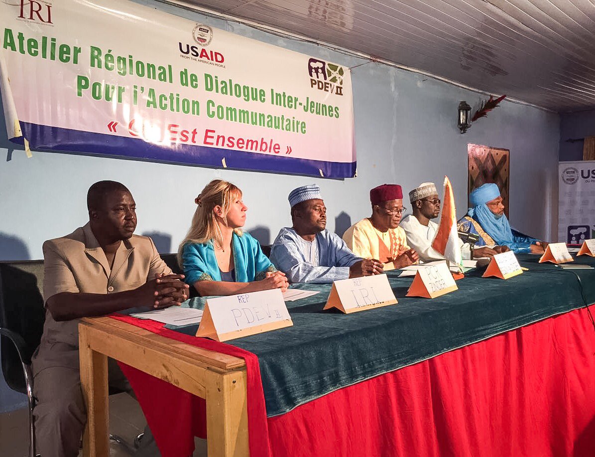 tomozeus's tweet photo. Last week, @IRIglobal took its inter-party & youth programming w/ #PDEV2 to #Niger's 2nd largest city - #Zinder. https://t.co/bXZzIP1rEn