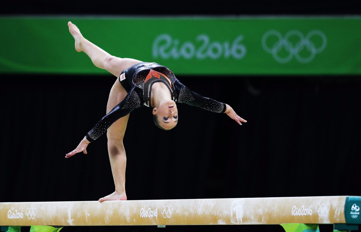 NOC*NSF on Twitter: "Turnster Sanne Wevers draagt vanavond ...