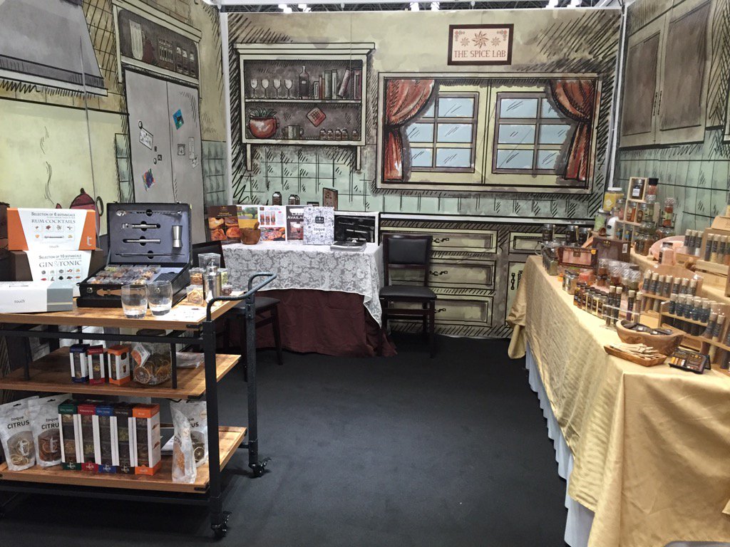 aniehoff's tweet photo. @NYNow #thespicelab  Open for business in booth 3581 @javitscenter https://t.co/EAVJKP3zY5
