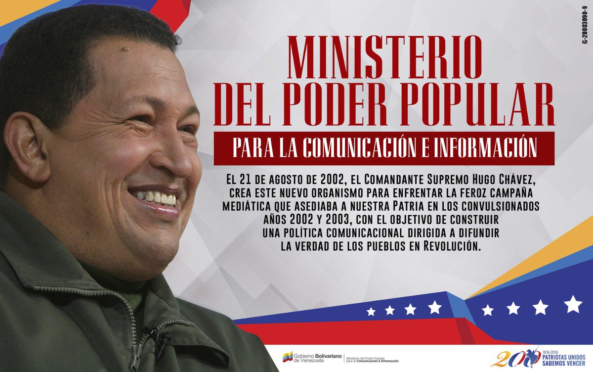 luismarcanos's tweet photo. Felicitaciones a tod@s l@s trabajador@s de @MippciVen , hoy estamos de aniversario! Legado de Chávez! https://t.co/NNKfg0QTpD
