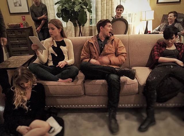dvacarys's tweet photo. scream cast is so precious https://t.co/sHpA6DcKlg