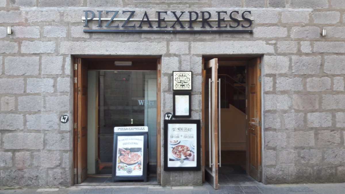 ride_the_north's tweet image. 2 hours and 15 mins for a  single course dinner @PizzaExpress Belmont st, Aberdeen. #pizza #notexpress