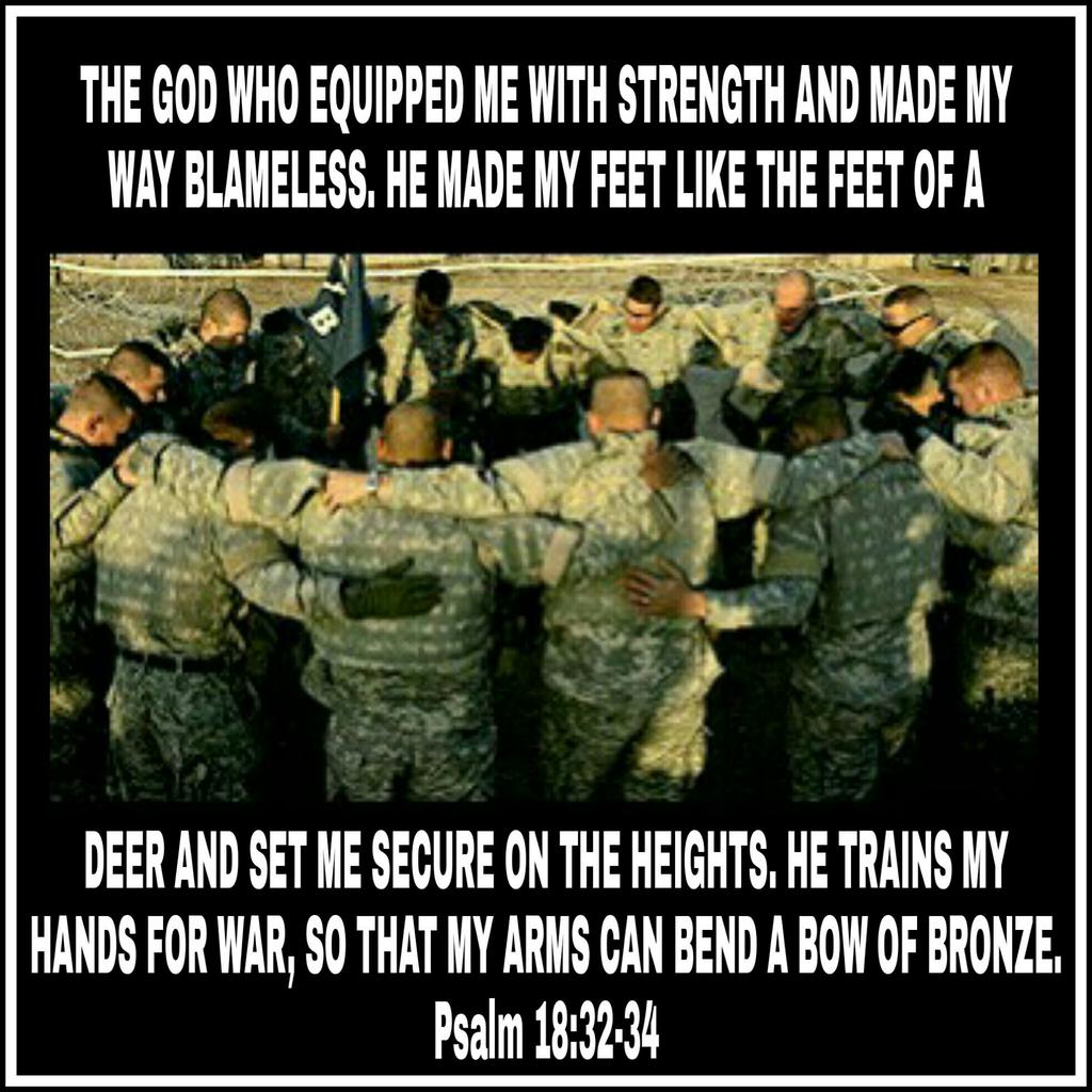 dmon4ever's tweet photo. The God who equipped me...
Psalms 18:32-34
#GotPrayer? #PrayerRequest #PrayerWorks
#PrayerWarriors #Prayer #ccot https://t.co/j7N7C1RELk