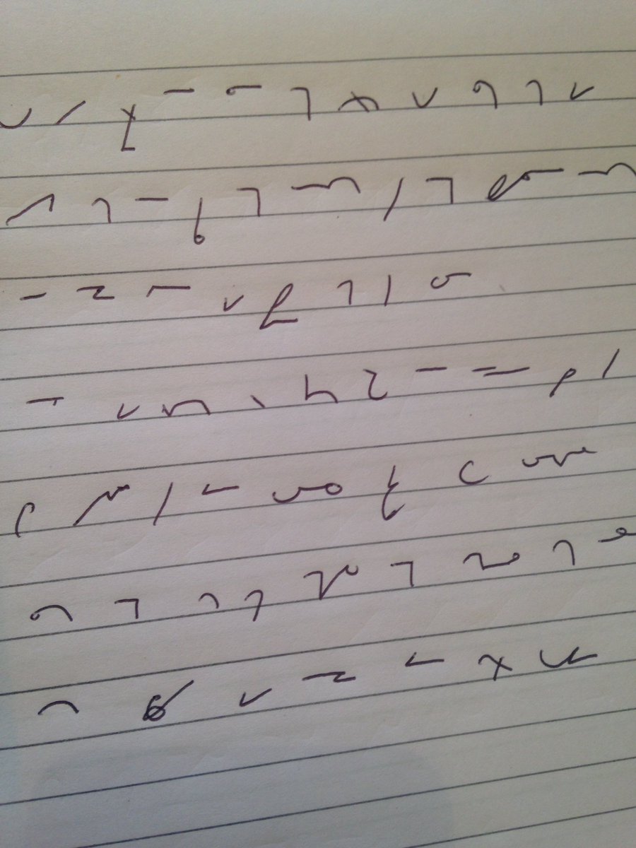 bekielmer's tweet image. Slowly but surely getting there with the shorthand 🤓 not long until I&apos;ll be relying on it! #60wpm #traineereporter