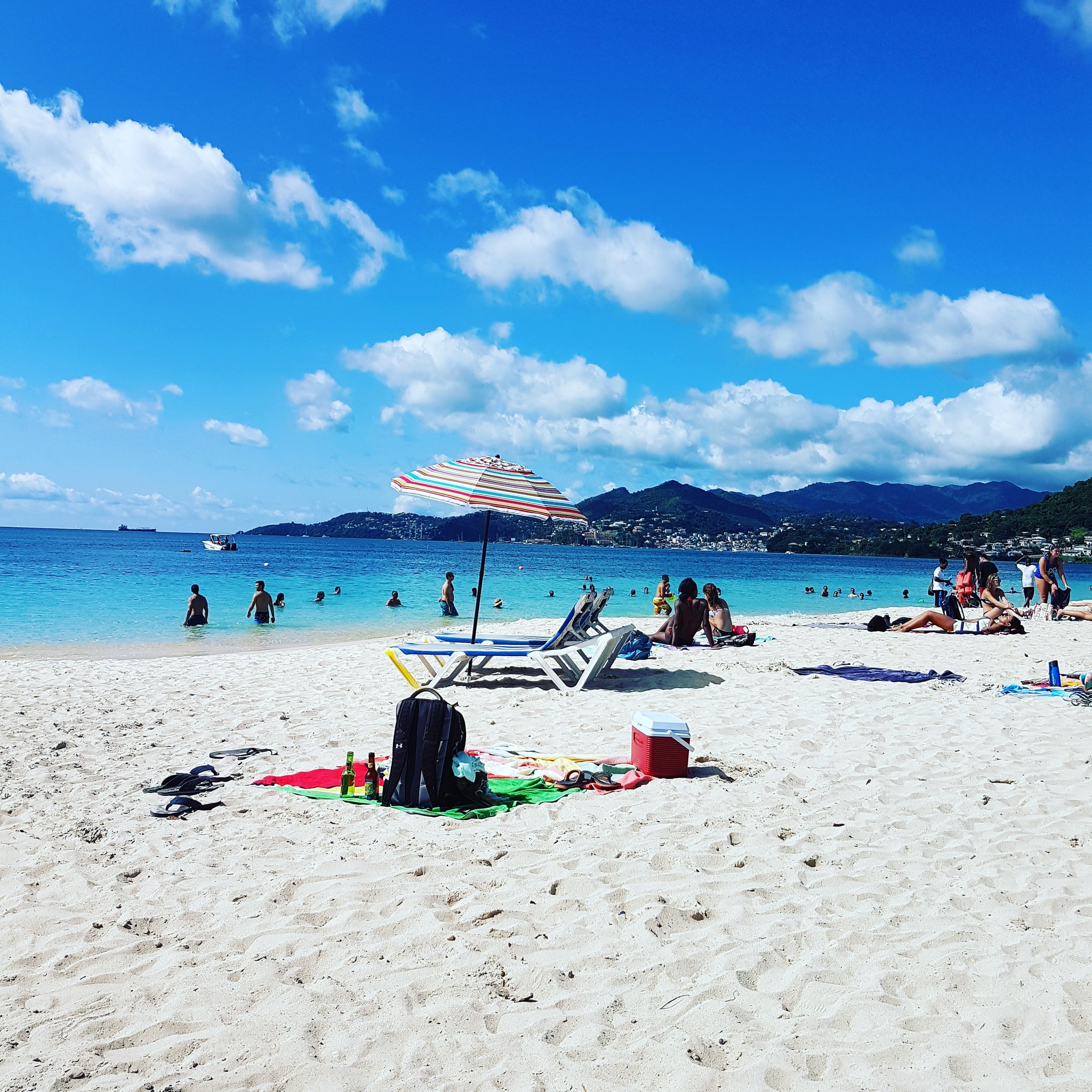 Umbrellas Beach Bar on Twitter "Super Sweet Day for Grand Anse Beach