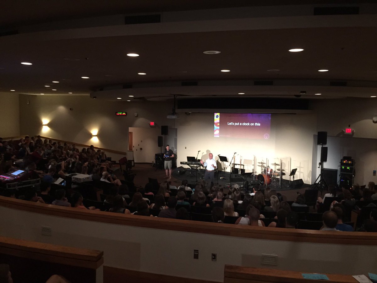 nlcfnet's tweet photo. .@nlcfjim is attempting to explain 4 generations of the patriarchs in 3 minutes. #lotsofchildren #lovegodlovehokies https://t.co/Ii9sT8fUxp