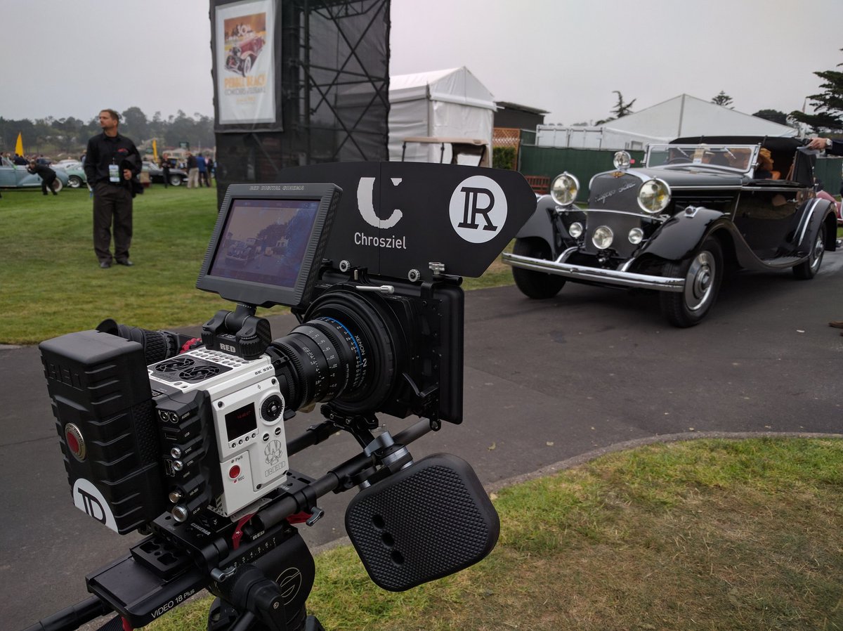 Rolling <a href="/PebbleConcours/">PebbleBeachConcours</a> w/#REDHELIUM from <a href="/RED_Cinema/">RED Digital Cinema</a>.