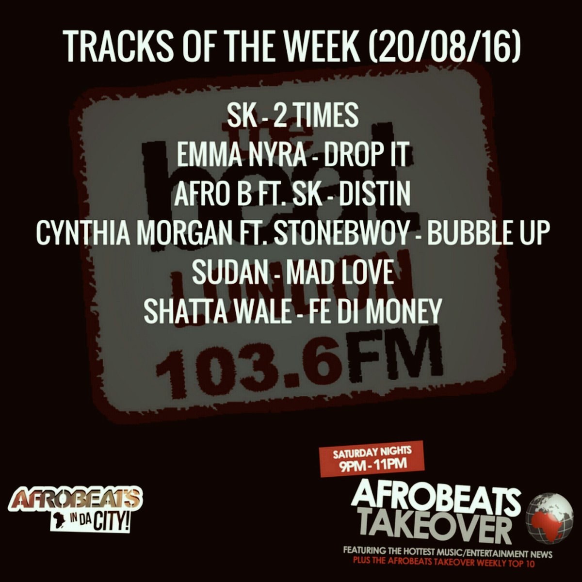 #AFROBEATSTAKEOVER tweet media